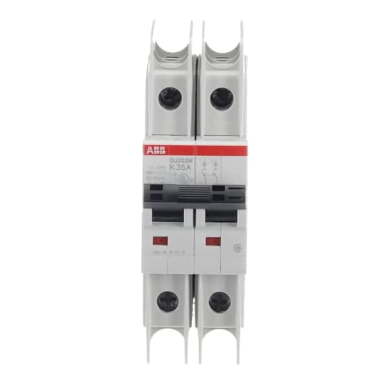 ABB - Electrification SU202M-K35 - SU202M-K35 Miniature Circuit Breaker K-Char., 10kA, 35A, 2P UL489