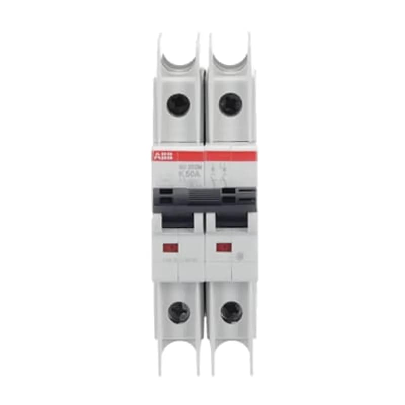 ABB - Electrification SU202M-K50 - SU202M-K50 Miniature Circuit Breaker K-Char., 10kA, 50A, 2P UL489