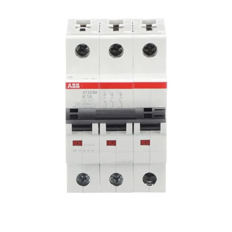 ST203M-K1 Miniature Circuit Breaker ST203M-K1 Miniature Circuit Breaker K-Char., 10kA, 1A, 3P