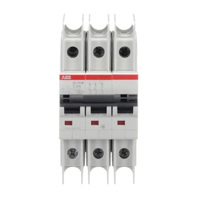 SU203M-C3 Miniature Circuit Breaker C-Char., 10kA, 3A, 3P UL489