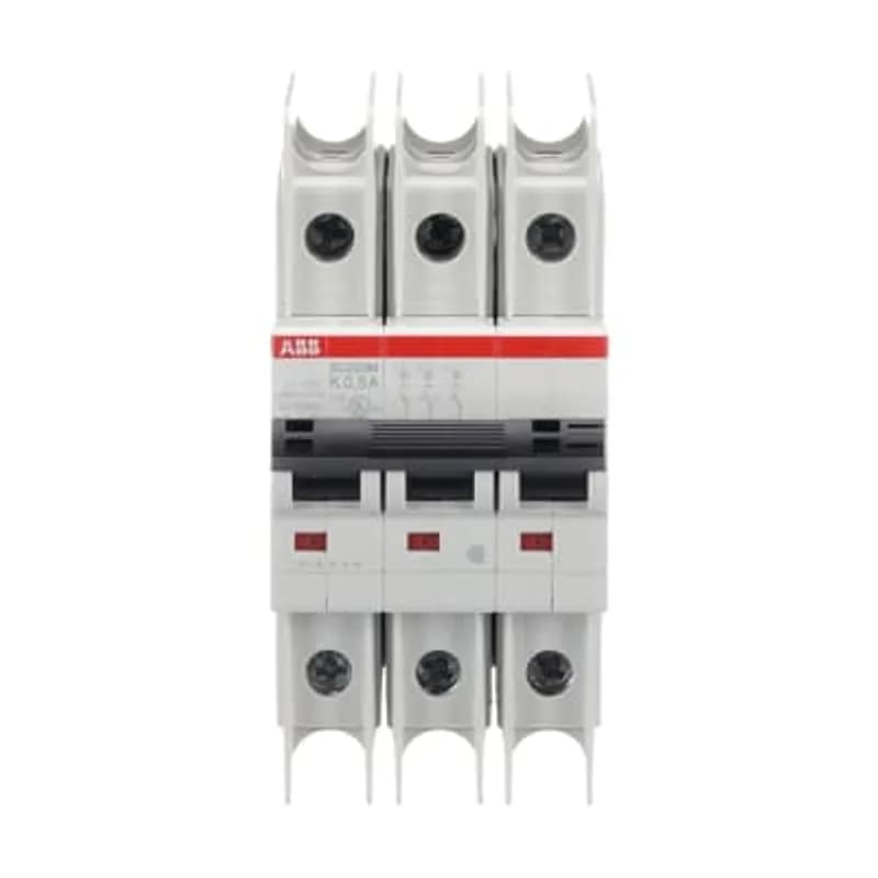 SU203M-K0,5 Miniature Circuit Breaker K-Char., 10kA, 0,5A, 3P UL489