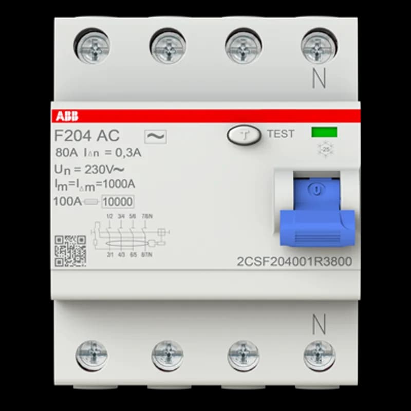 The RCCBs F200 series assures protection to people and installations against fault current to earth. A large offer for standard instantaneous and selective AC and A types is completed with some configurations for special applications.
