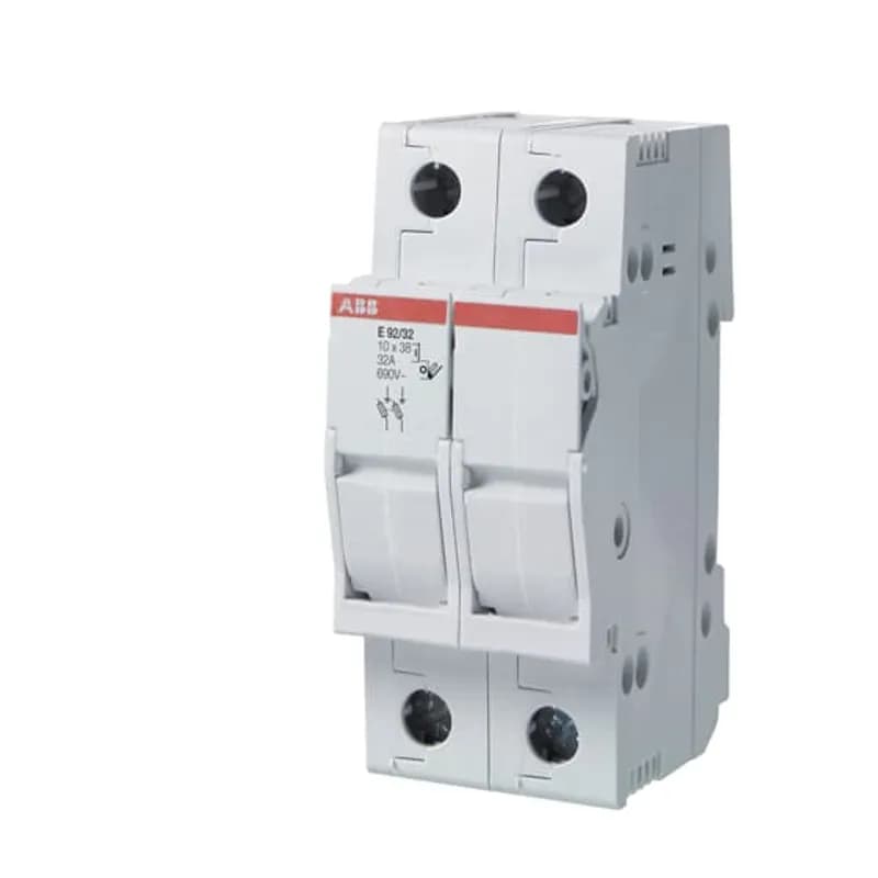 E 90 50/125 fuse holders are appropriate to protect against overloads and short circuits. They are designed for use with cylindrical fuses from 50 to 125 A.