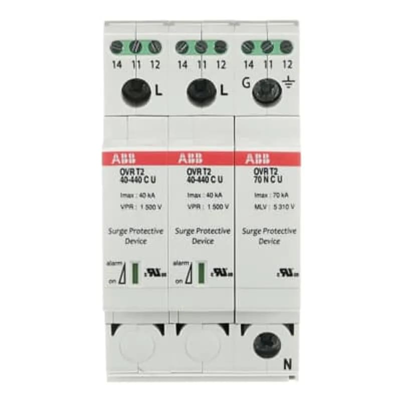 OVR SPD 2P+N 40KA 440V P TS