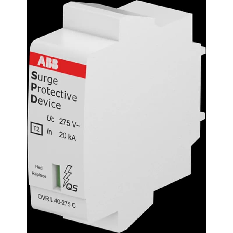ABB - Electrification OVRPV40600CU - SPD, OVR, PV, 40KA, 600V DC, CRT