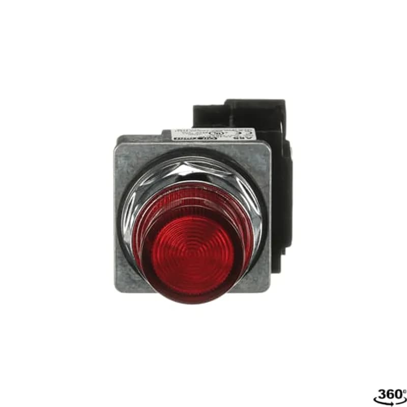 ABB - Electrification A3L4AA-6L6R - A3 30mm Pilot Lights,,,240V /6V transformer,Red Cap,LED