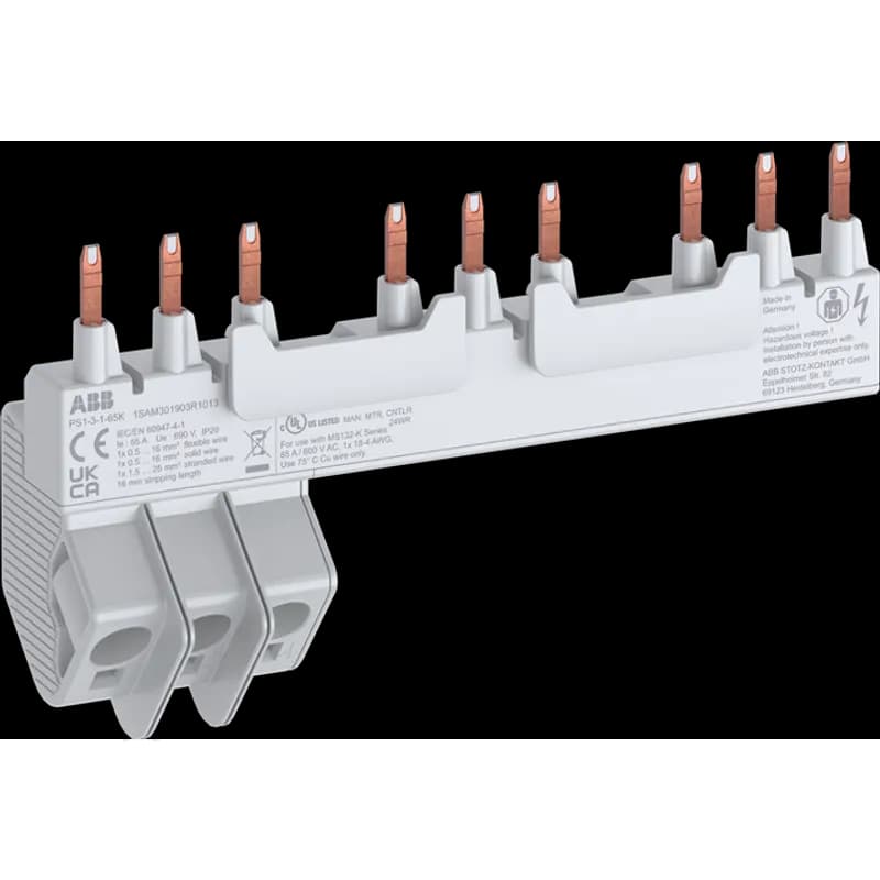 MS132 65A 3PH BUSBAR 3MMS 1AUX