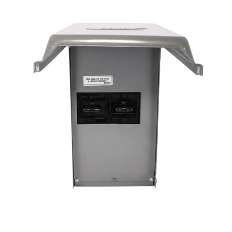 ABB - Electrification U045F - Multiple disconnect devices are offered for heat pump applications that require individual disconnects for the heating and cooling cycles. All pullers are removable or reinstallable in the OFF position for user safety during equipment maintenance. Their UL listing includes the ability to field replace the 60 Ampere puller in the left fuse block with a 30 Ampere puller (FH35-2) for installation flexibility but prohibits the interchangeability of pullers between fuse blocks to insure the proper fuse/puller combination is always reinstalled into the proper fuse block.