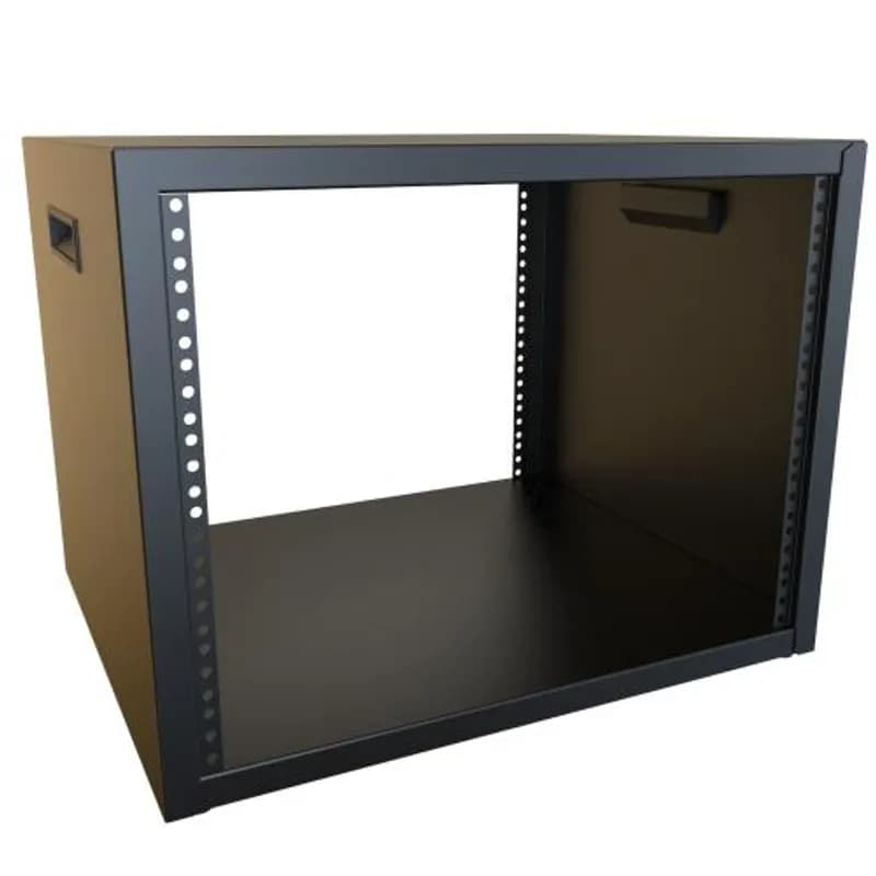 8U 21W 17.5D FIXED RACK CASE