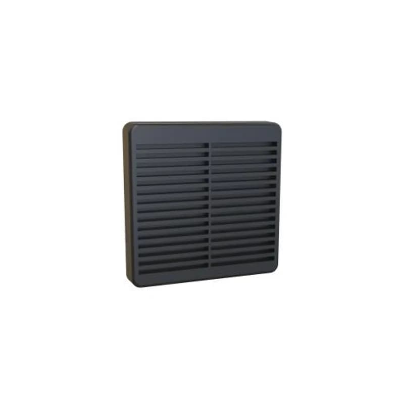 Hammond Manufacturing XPFA80BK - Fan Grill for 80 MM Fan / Black