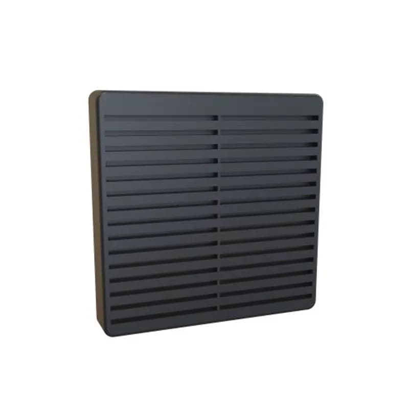 Hammond Manufacturing XPFA120BK - Fan Grill for 120 MM Fan / Black