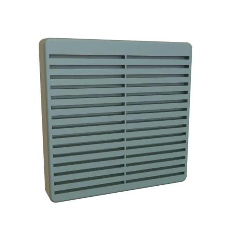 Hammond Manufacturing XPFA120GY - Fan Grill for 120 MM Fan / Gray