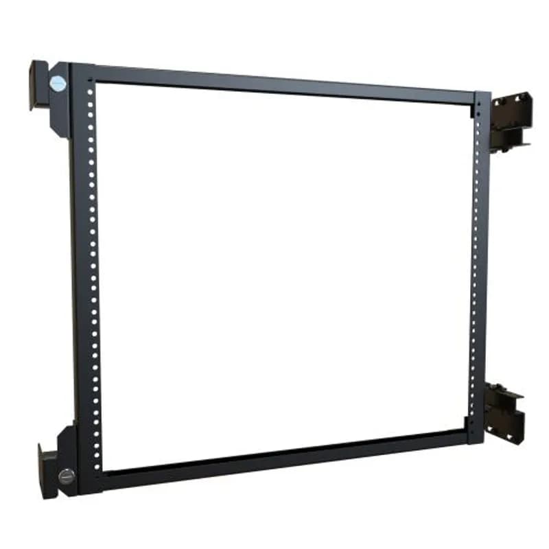 Hammond Manufacturing 2CSFB24 - Swing Frame - Base - 12U - 24" Wide - Black