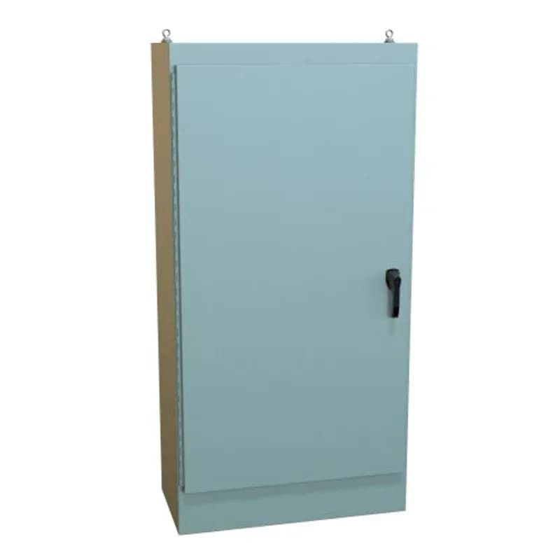 N12 Freestanding Encl - 72 x 36 x 18 - Steel/Gray