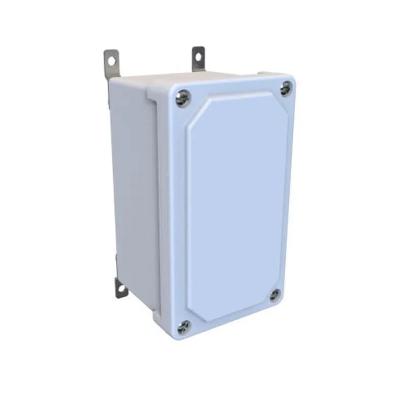 N4X Fiberglass Wallmount Encl - 6.7 x 3.9 x 3.9 - Fiberglass