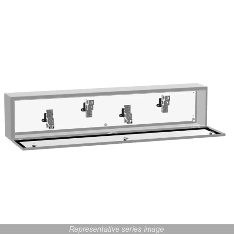 3R/4 Splitter Trough 400A 3 Wire - Steel/Gray