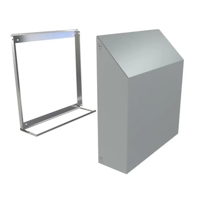 Type 3R Rain Hood - Use w/ PF50, 60, 70, 65, 67000 - Steel/Gray