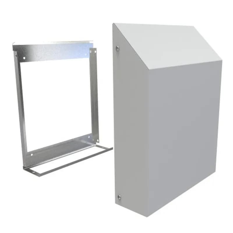 Type 3R Rain Hood - Use w/ PF25, 30, 32, 43000 - Steel/Lt.Gray