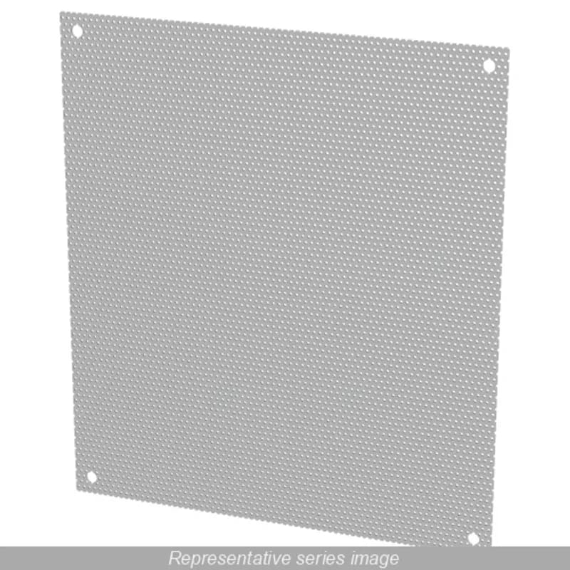 Perf Panel 33 x 21 - Fits Encl. 36 x 24 - Steel/Gray