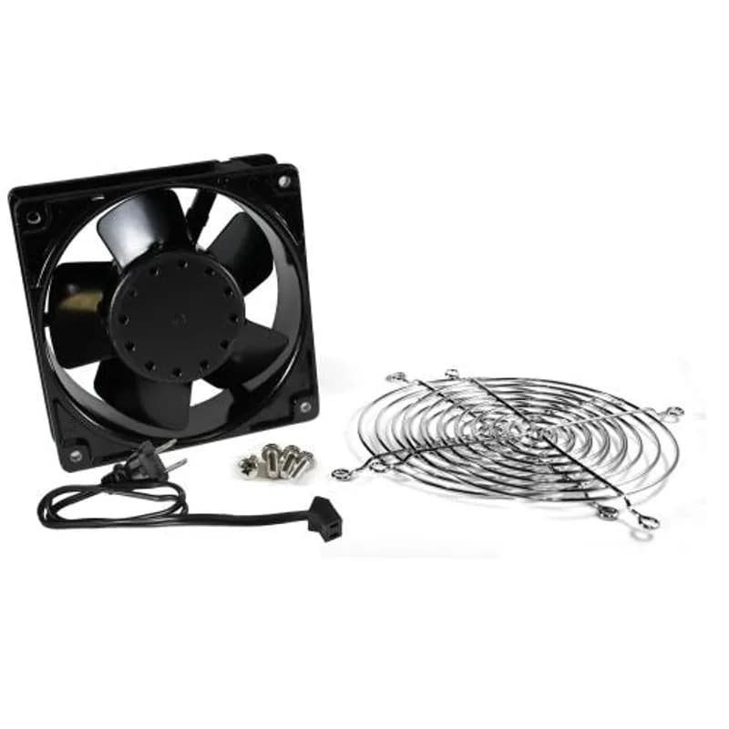 Single (1) Fan kit with 2 grills and cord