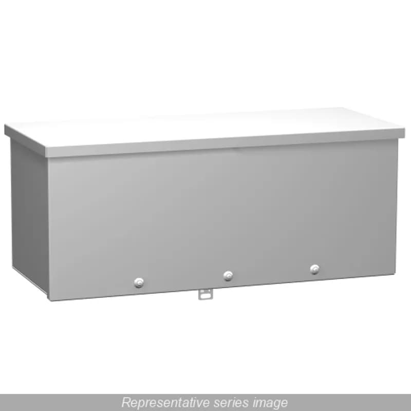Type 3R Wiring Trough - 12x12x60 - Galv/Gray