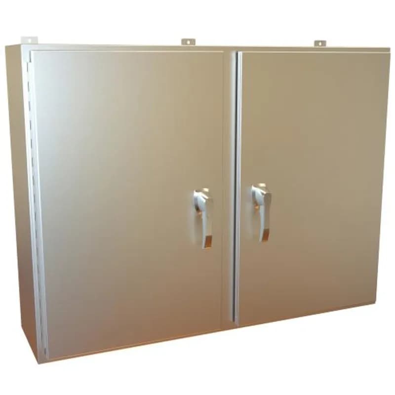 N4X 2 Door Wallmount Encl w/panel - 36 x 48 x 12 - 316 SS