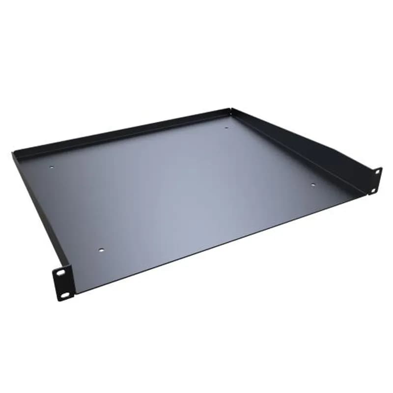 Hammond Manufacturing RASU190115BK1 - 1U Cantilever Solid Shelf - 15" dp - 40 lbs rated