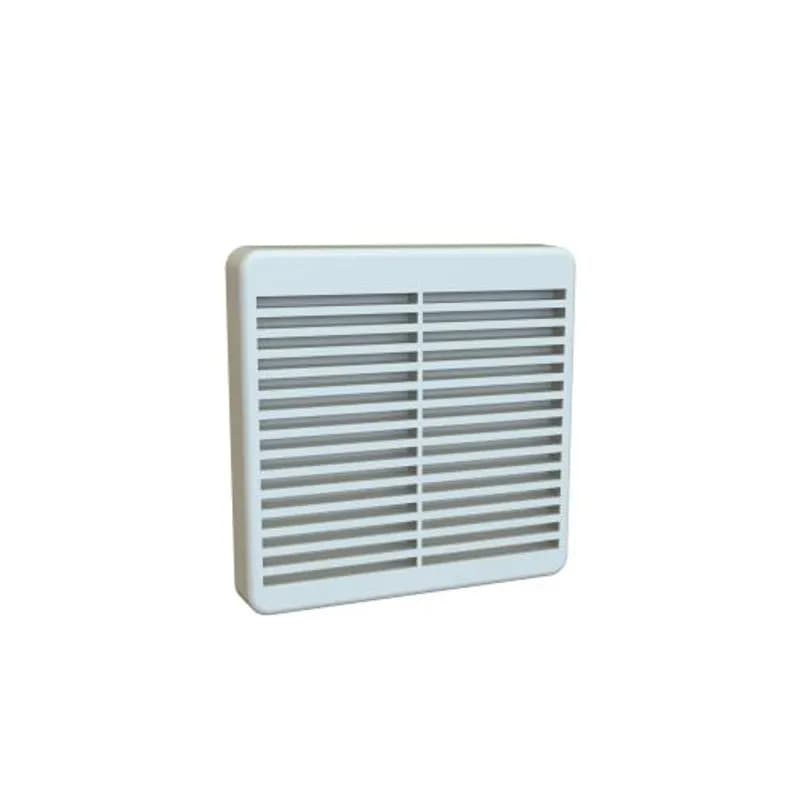 Hammond Manufacturing XPFA80LG - Fan Grill for 80 MM Fan / Lt Gray