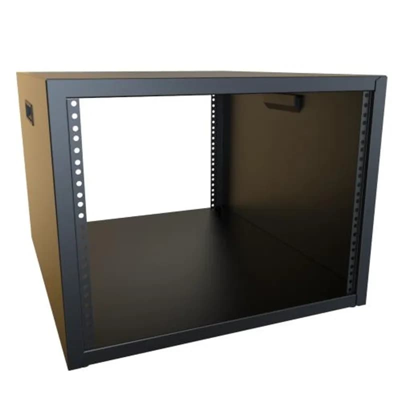 8U 21W 24.5D FIXED RACK CASE