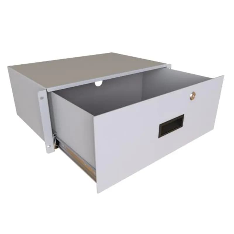 Hammond Manufacturing RDRW1900712LG1 - 4U 12D LOCKING DRAWER