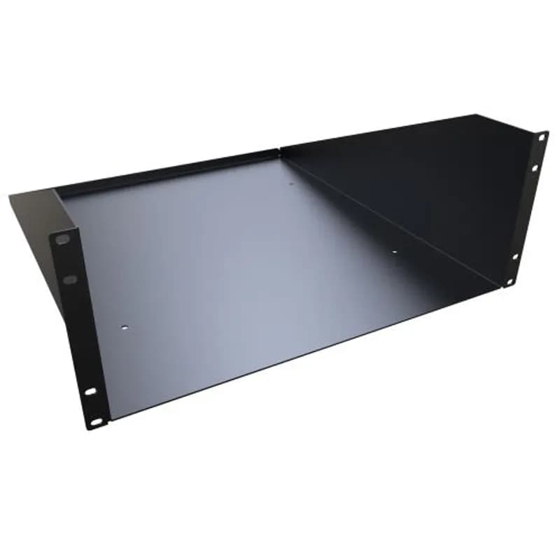 Hammond Manufacturing RASU190720BK1 - 4U 20D SOLID RACK SHELF