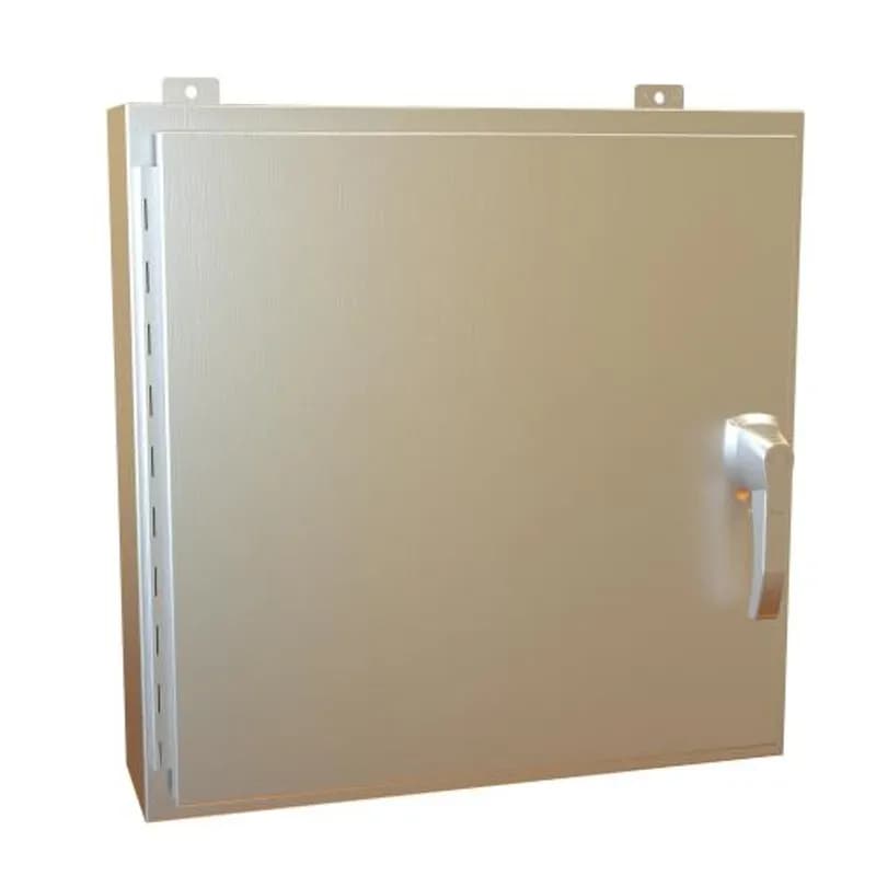 Hammond Manufacturing HW24246SSHK - N4X Wallmt, Hinged w/handle - 24 x 24 x 6 - 304 SS