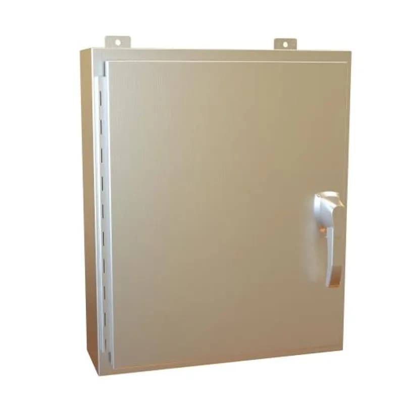 Hammond Manufacturing HW24206SSHK - N4X Wallmt, Hinged w/handle - 24 x 20 x 6 - 304 SS