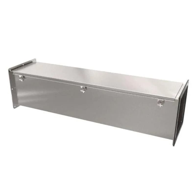 N4X Wireway, Straight Section - 8 x 8 x 36 - 304SS
