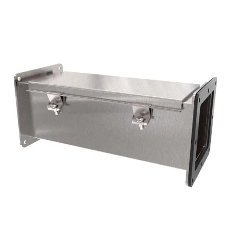 N4X Wireway, Straight Section - 4 x 4 x 12 - 304SS
