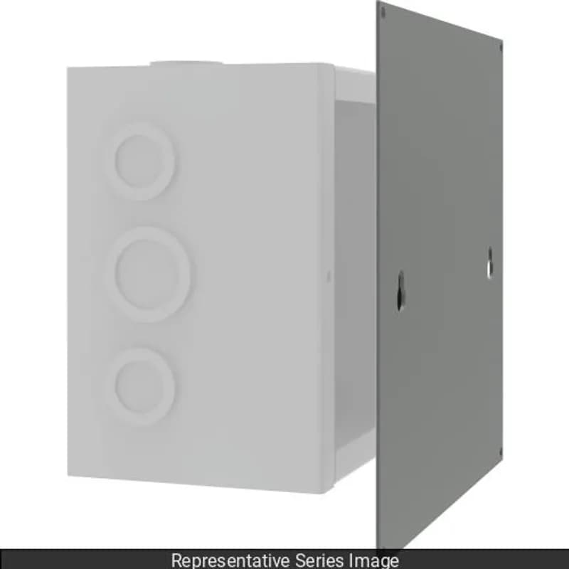 Hammond Manufacturing CSFC1010 - CS/CSKO Flush Cover Panel - Fits 10 x 10 - Steel/Gray