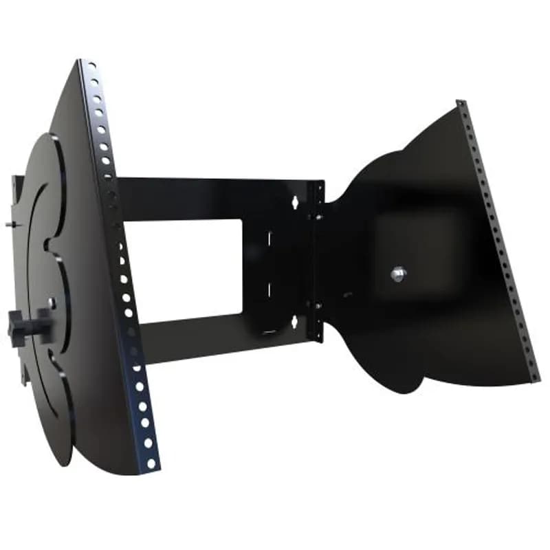 8U Pivoting Rail Wall Rack