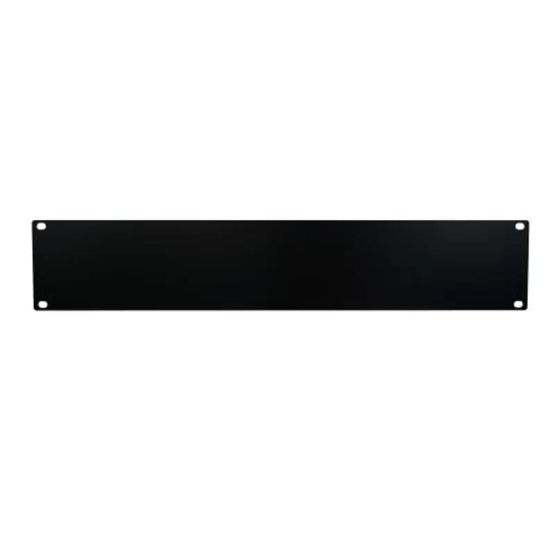 Hammond Manufacturing PBPA19003BK - 2U FLAT ALUMINUM RACK PANEL