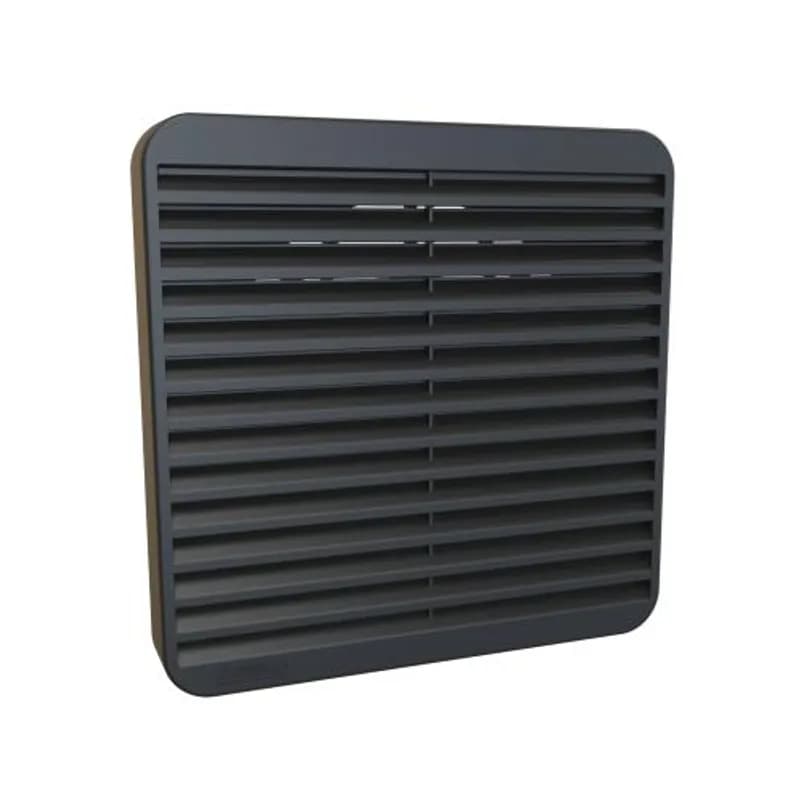 Hammond Manufacturing XPFA150BK - Fan Grill for 150 MM Fan / Black