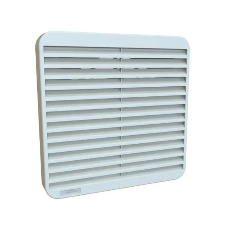 Hammond Manufacturing XPFA150LG - Fan Grill for 150 MM Fan / Lt Gray
