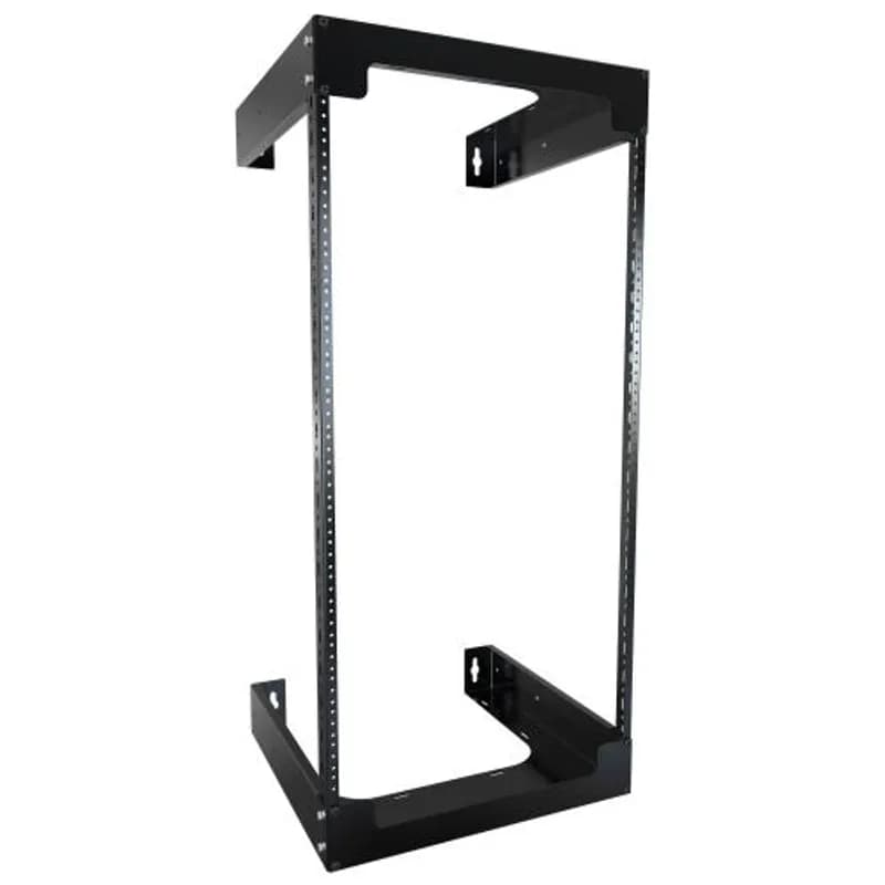 Hammond Manufacturing RB-2PW20 - 20U Open Frame Wall Rack w/ 18" of usable depth