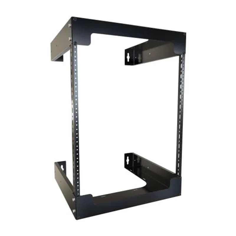 Hammond Manufacturing RB-2PW12 - 12U Open Frame Wall Rack w/ 18" of usable depth