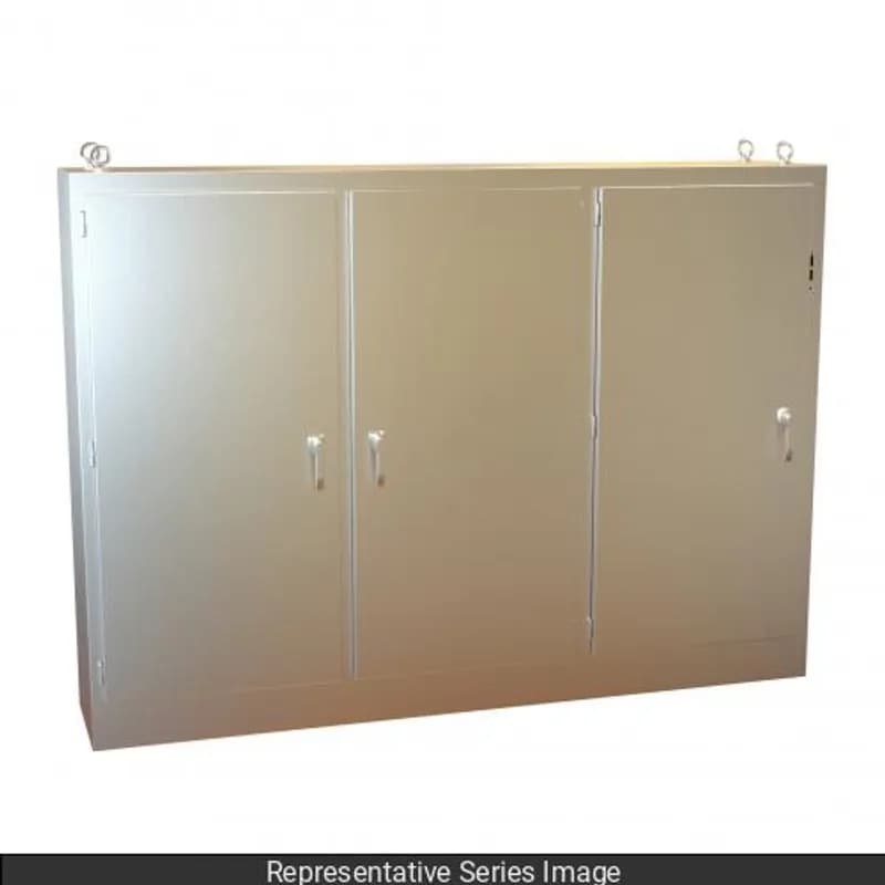 Hammond Manufacturing 3UHD8411924N4SS - N4X 304SS DISC 84X118.25X24