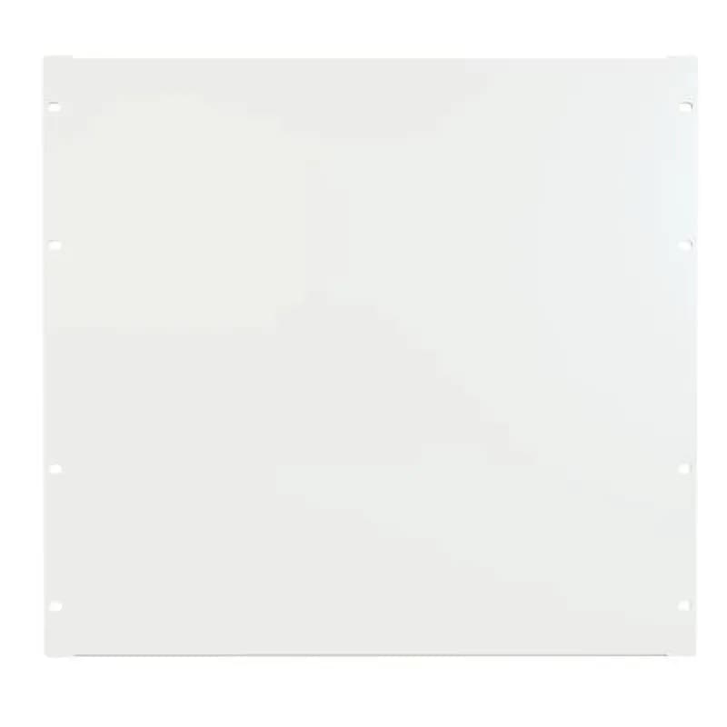 10U FLANGED STEEL PANEL WHITE