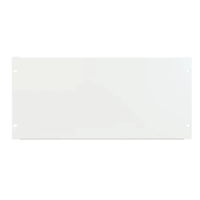 5U FLANGED STEEL PANEL WHITE