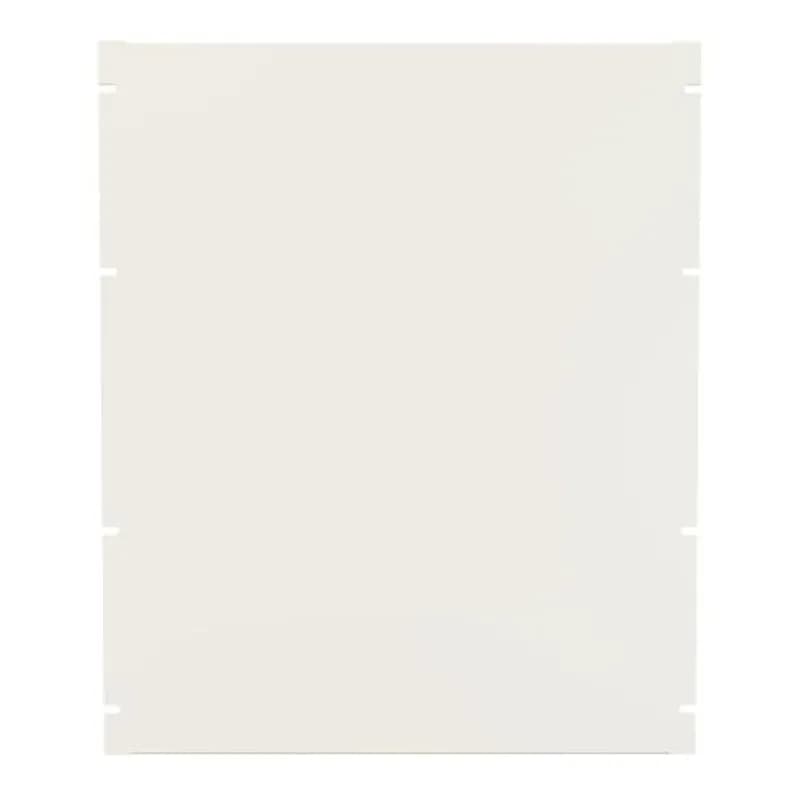 13U FLANGED STEEL PANEL WHITE