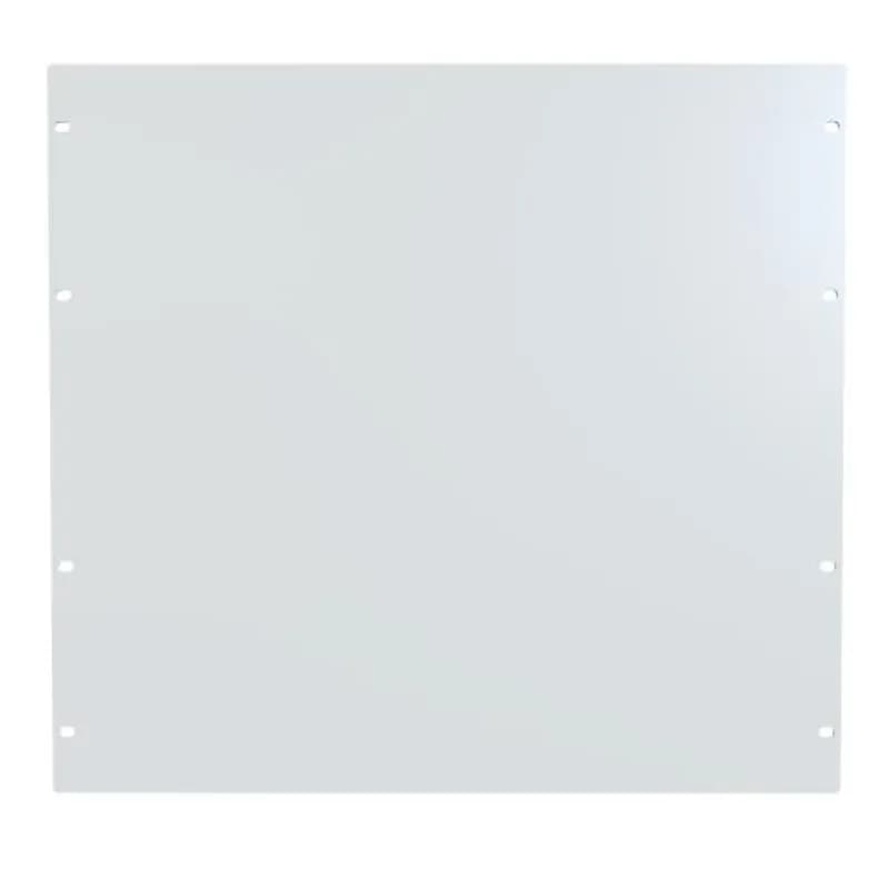 10U FLAT STEEL PANEL WHITE