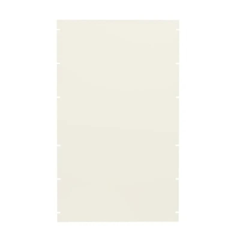18U FLAT STEEL PANEL WHITE