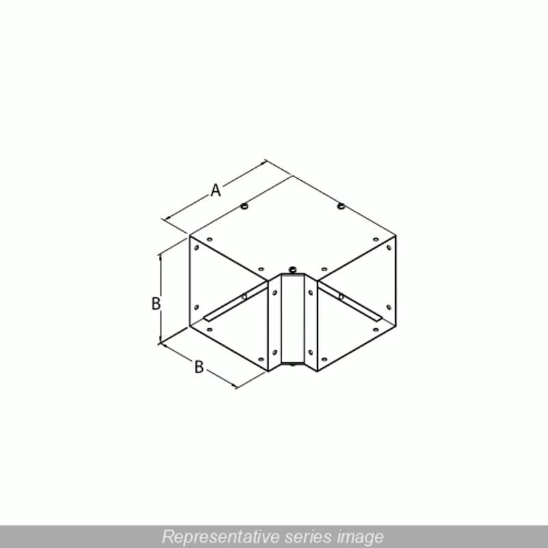 ELBOW 90DEG 8X8-GALV