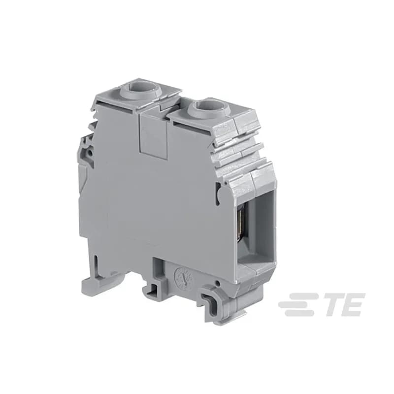 TE Connectivity 1SNA115124R0700 - - Closed terminal block: no end section needed, optimized rigidity, - Flexibility: snap onto symmetrical and asymmetrical rails, - Use of Jumper bars requires the user to cut out the partition.